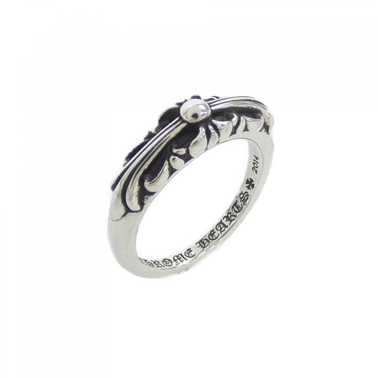 クロムハーツ CHROME HEARTS BABY CLSC FLORAL CRS 207146023SLV RING