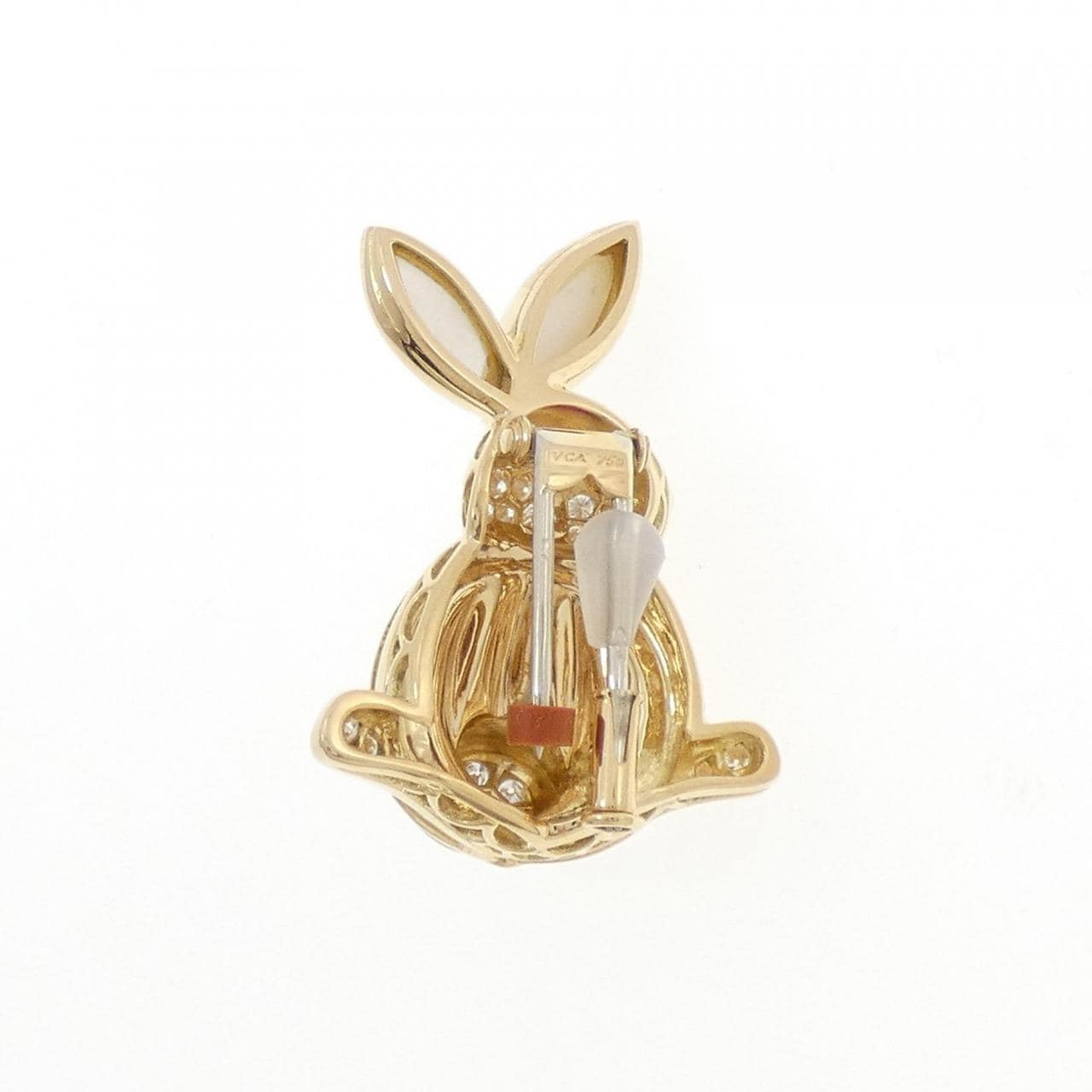 【ヴィンテージ】ヴァンクリーフ&アーペル カラーストーン ブローチ