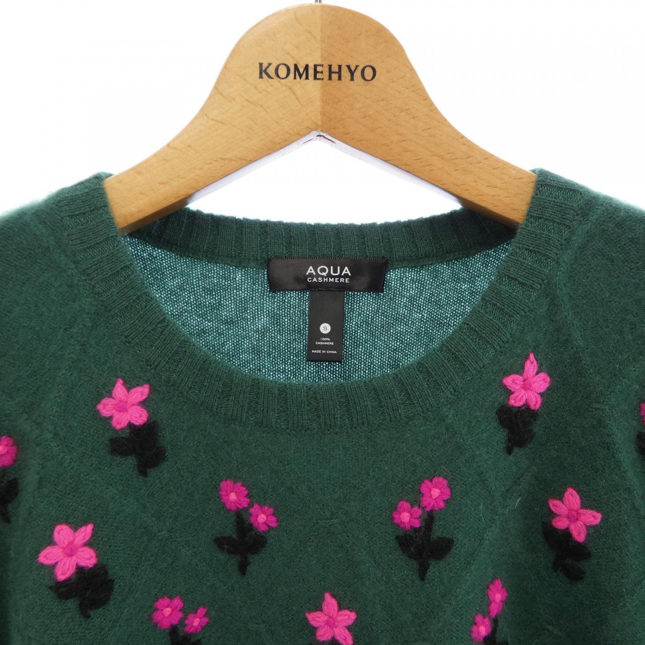 AQUA CASHMERE ニット
