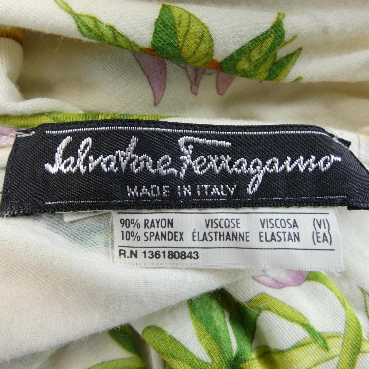 【ヴィンテージ】サルヴァトーレフェラガモ SALVATORE FERRAGAMO Tシャツ