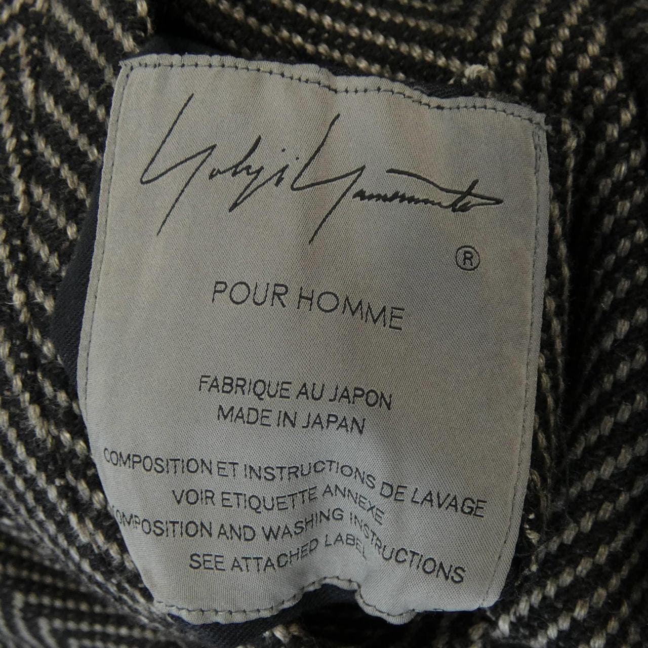 ヨウジヤマモトプールオム YOHJI YAMAMOTO POUR HOMME HO-Y13-106 ブルゾン