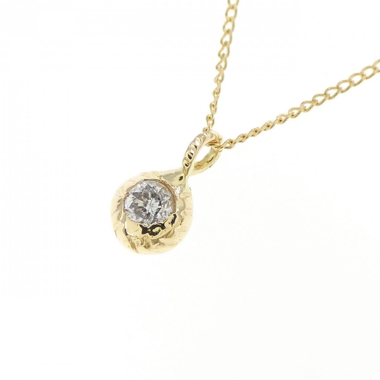 K18YG ダイヤモンド ネックレス