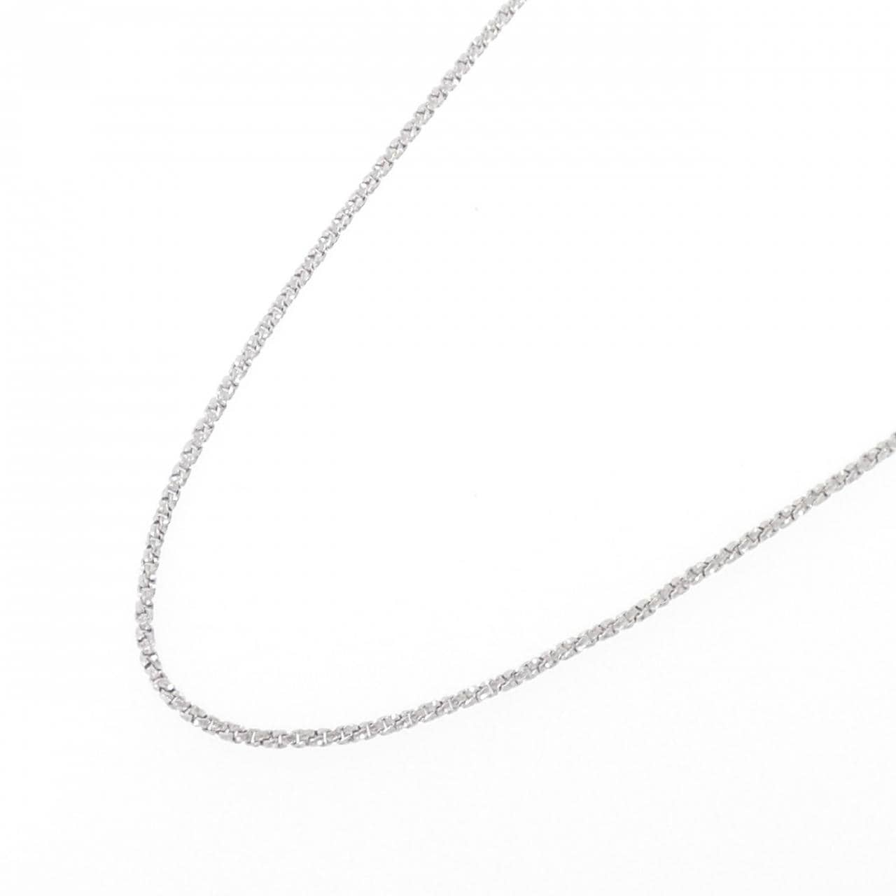 K18WG chain necklace