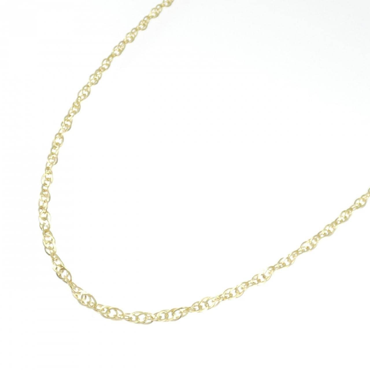 K18YG chain necklace