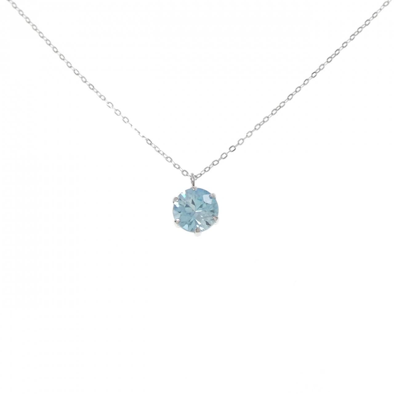 PT900/PT850 ジルコン ネックレス 1.00CT