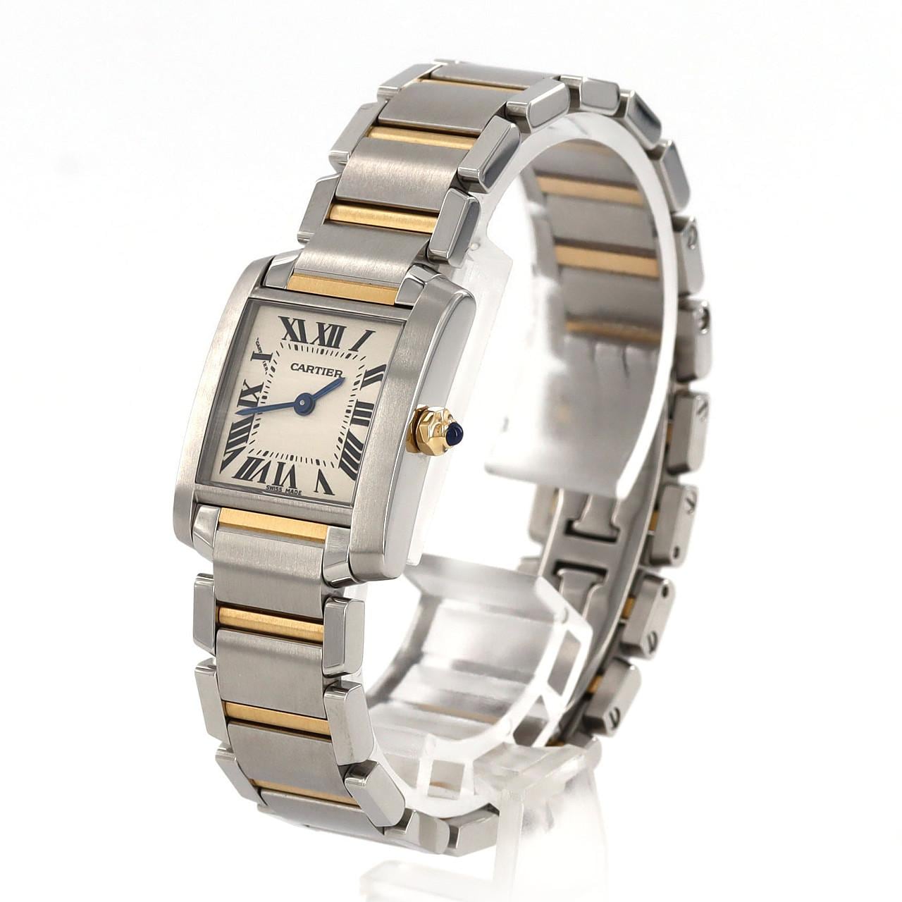 Cartier Tank Francaise SM 兩色 W51007Q4 SSxYG石英