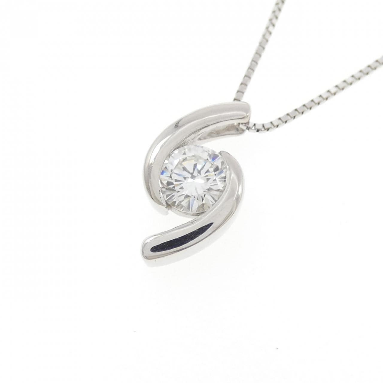 PT900/PT850 ダイヤモンド ネックレス 0.57CT