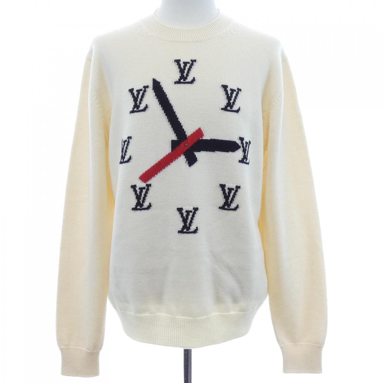 ルイヴィトン LOUIS VUITTON クロックインタルシアプルオーバー HKN78WZLL ニット
