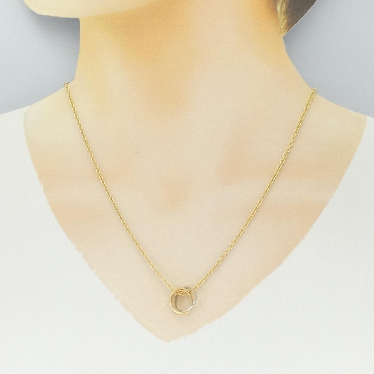 カルティエ トリニティ ネックレス