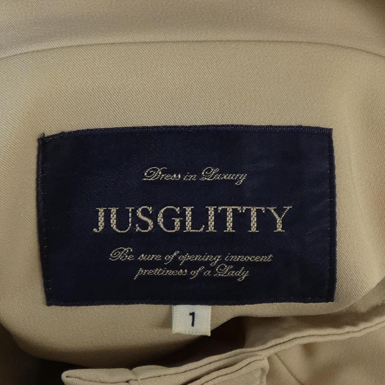 ジャスグリッティ JUSGLITTY コート