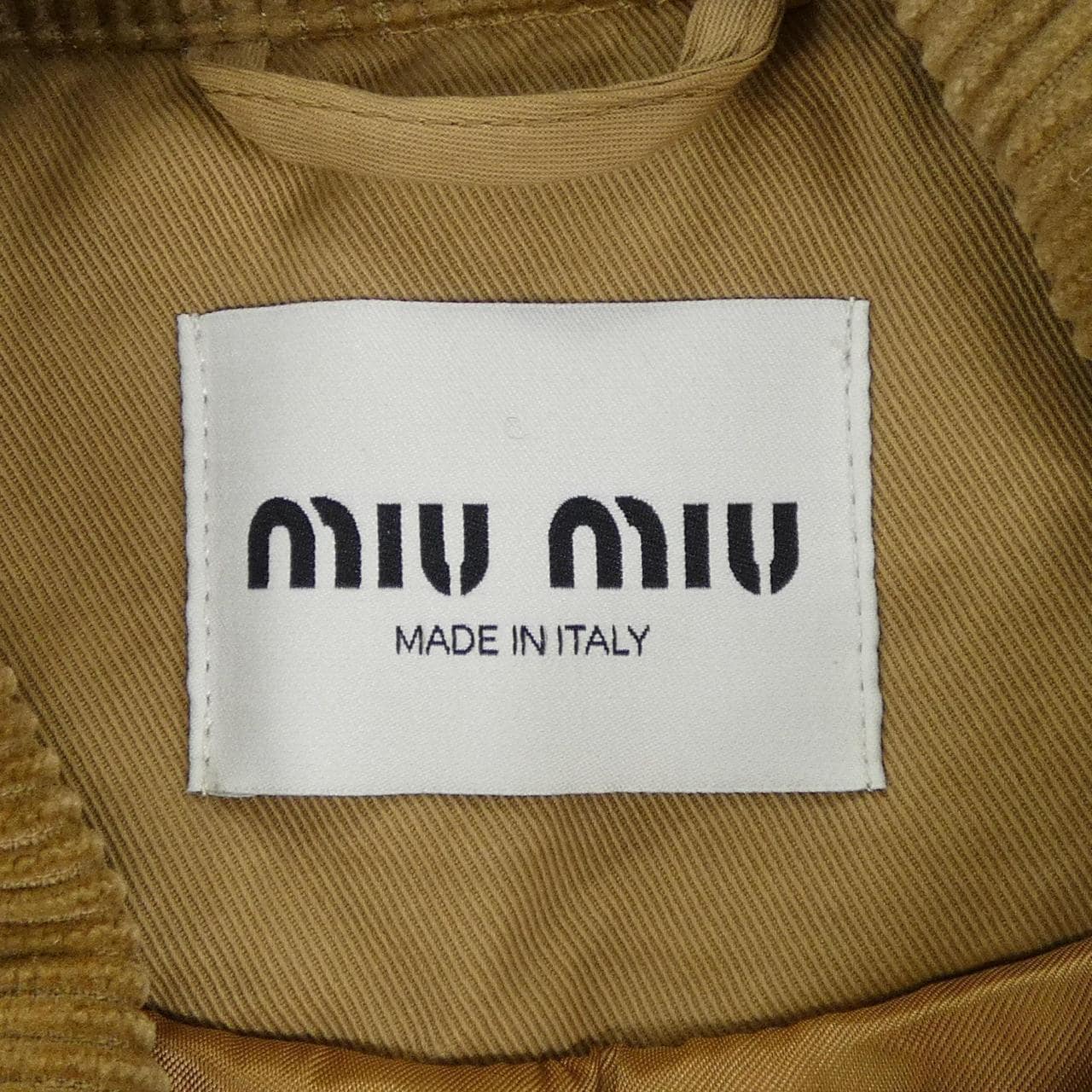 ミュウミュウ MIU MIU ML1010 SOOO 135Q ジャケット