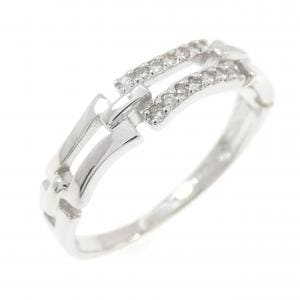 K18WG ダイヤモンド リング 0.10CT
