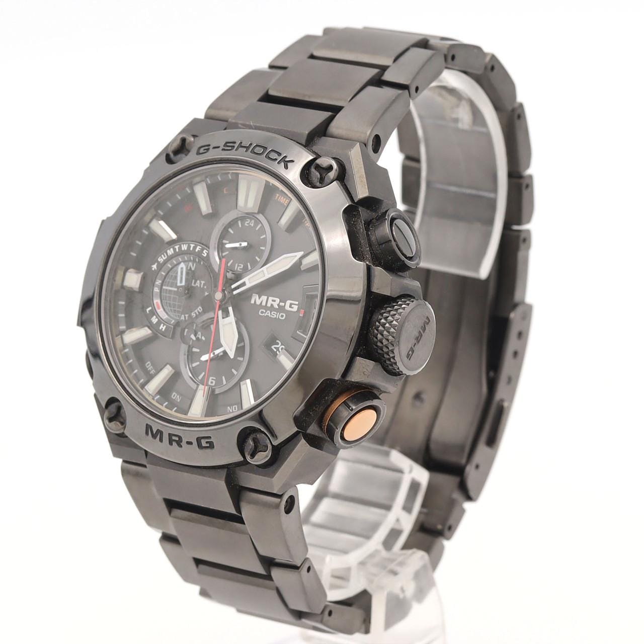 カシオ G-SHOCK･MR-G GPS 電波時計 MRG-G2000CB-1AJR TI ソーラークォーツ