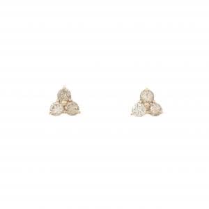 K18PG ダイヤモンド ピアス 0.50CT