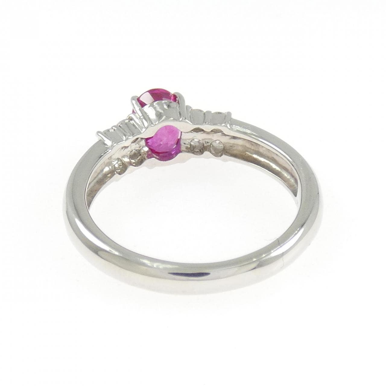 PT900 ルビー リング 1.00CT