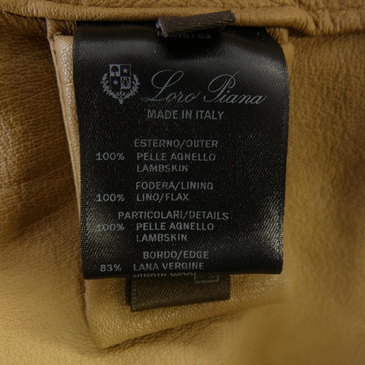ロロピアーナ Loro Piana ノバックボンバージャケット FAQ4127 レザージャケット