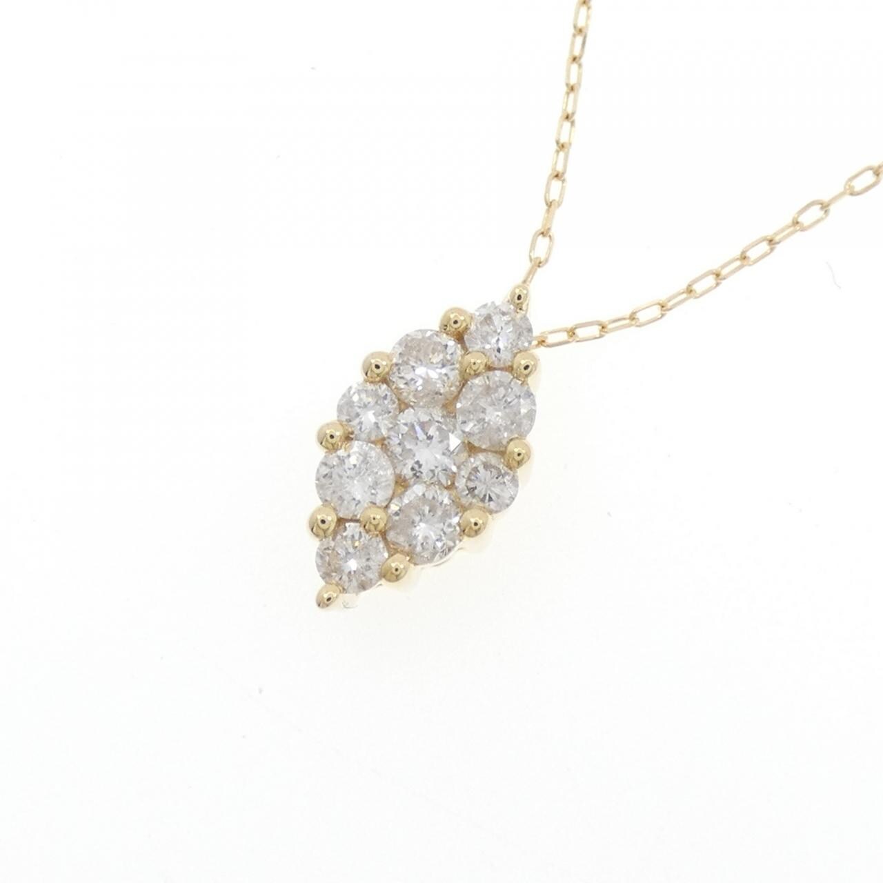 K18YG ダイヤモンド ネックレス 0.50CT