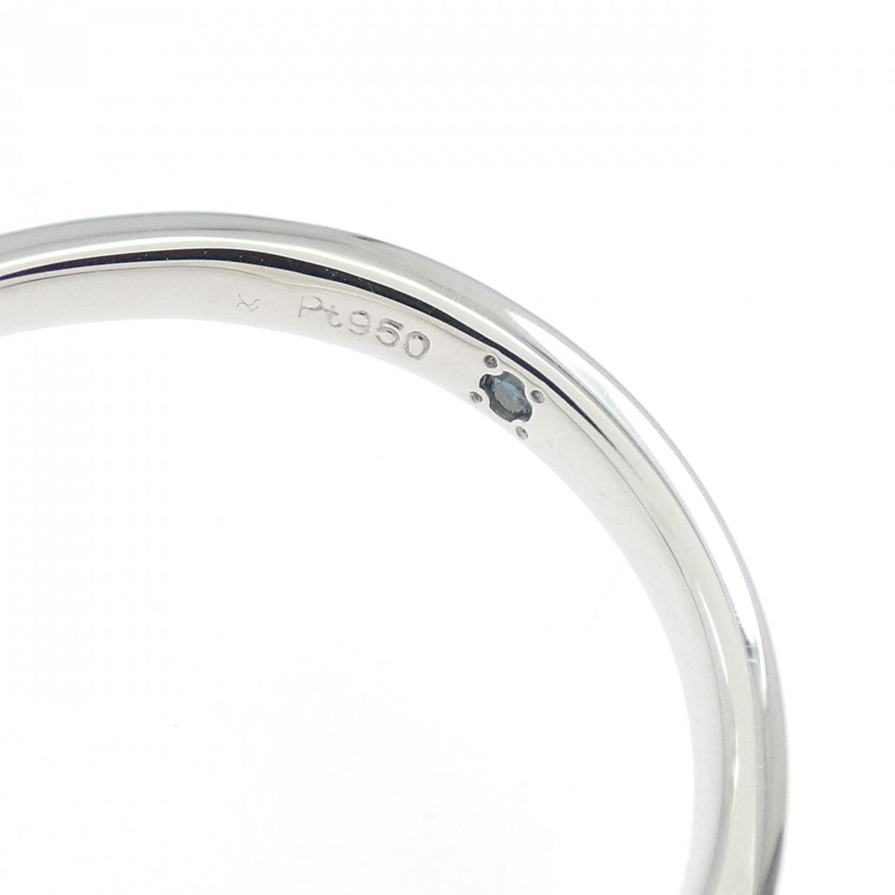 PT950 ダイヤモンド リング 0.202CT D VS2 EXT H&C