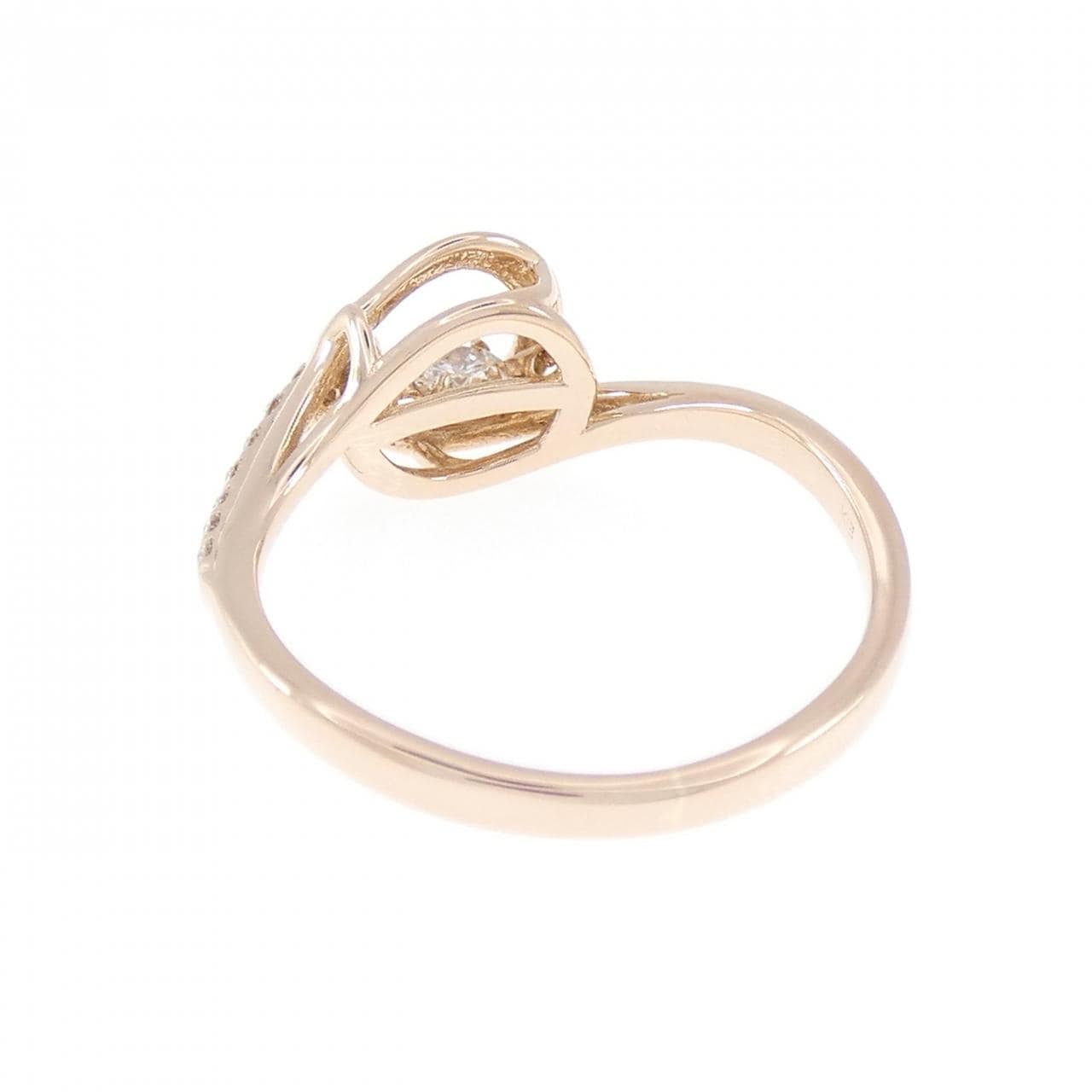 K18PG ダイヤモンド リング 0.08CT