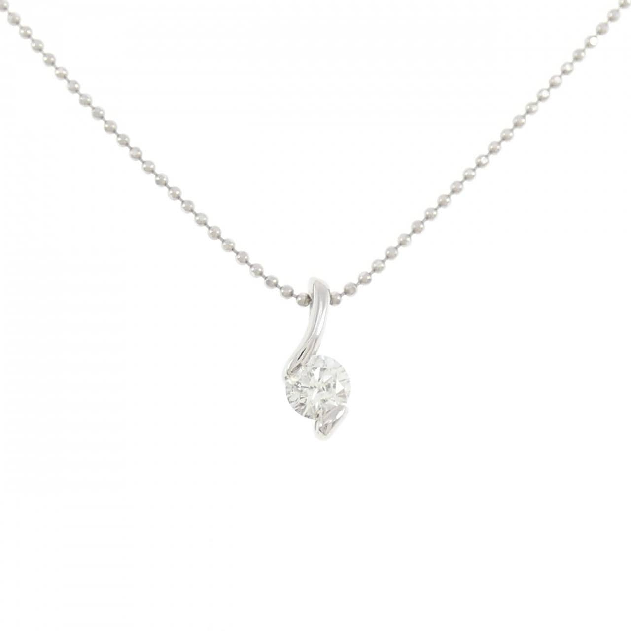 PT900/PT850 ダイヤモンド ネックレス 0.30CT