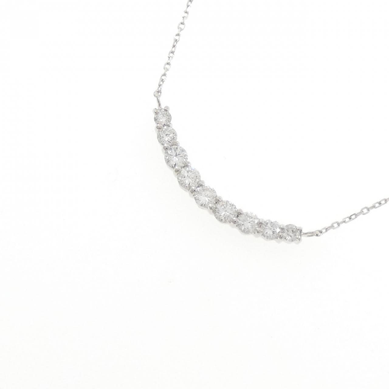 PT900/PT850 ダイヤモンド ネックレス 0.33CT