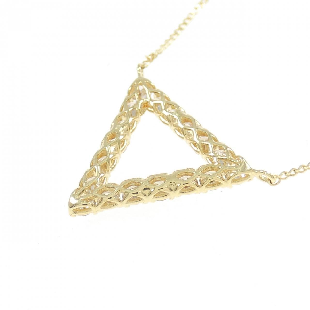 【新品】K18YG ダイヤモンド ネックレス 0.50CT