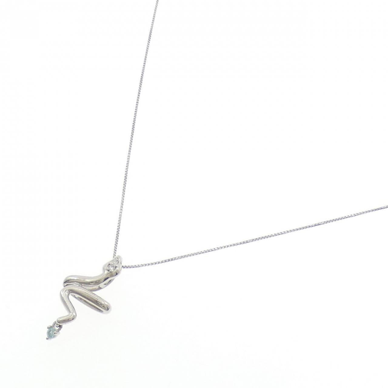 GSTV トルマリン ネックレス 0.01CT