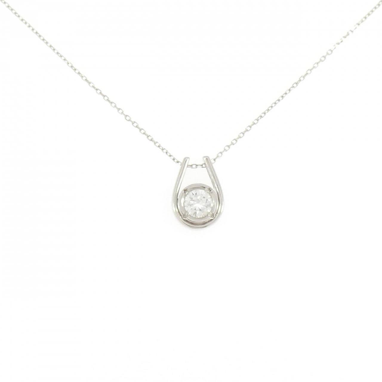 PT900/PT850 ダイヤモンド ネックレス 0.32CT