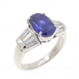 PT900 非加熱 サファイヤ リング 2.599CT