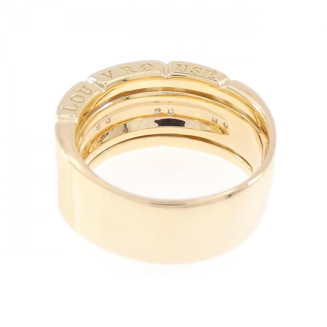 K18YG ダイヤモンド リング 0.35CT