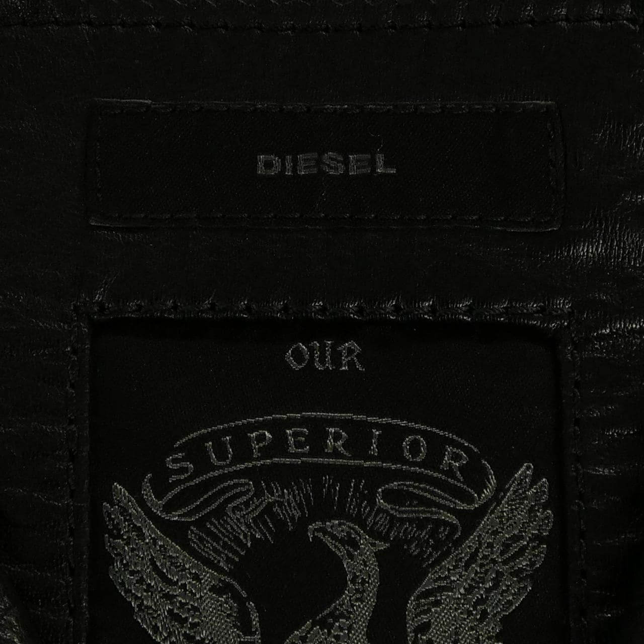 ディーゼル DIESEL レザーライダースジャケット