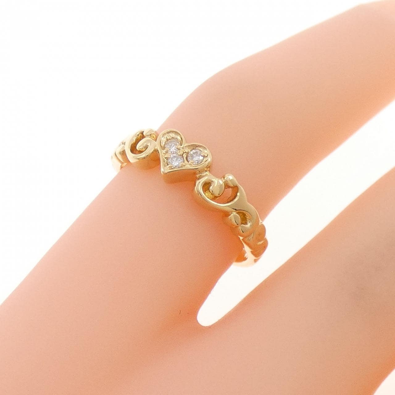 スタージュエリー ダイヤモンド ピンキーリング 0.03CT