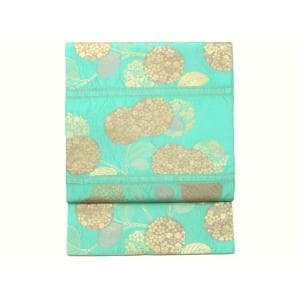 【未使用品】袋帯　しじら織　全通柄