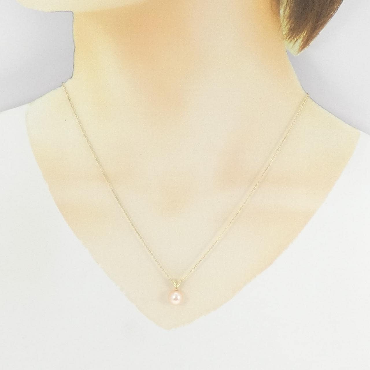 タサキ 淡水パール ネックレス 7.4mm
