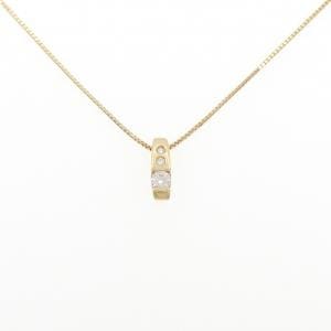 K18YG ダイヤモンド ネックレス 0.27CT