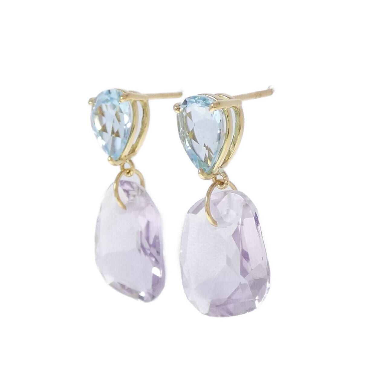 カドー アメジスト ピアス