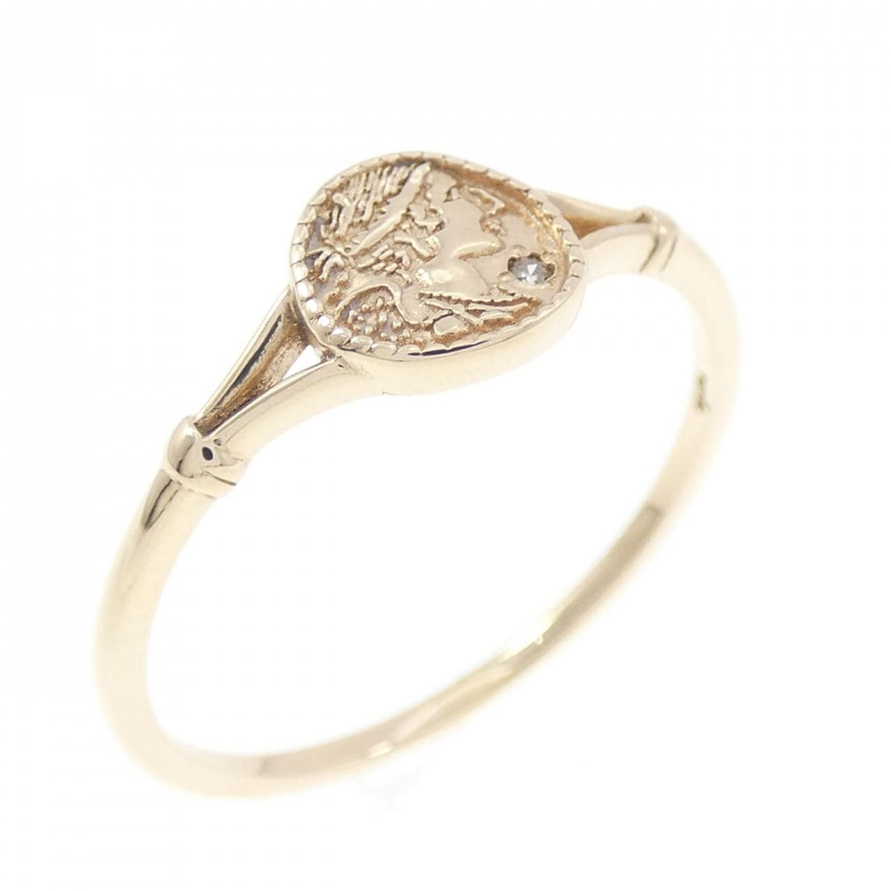 アガット ダイヤモンド リング 0.004CT