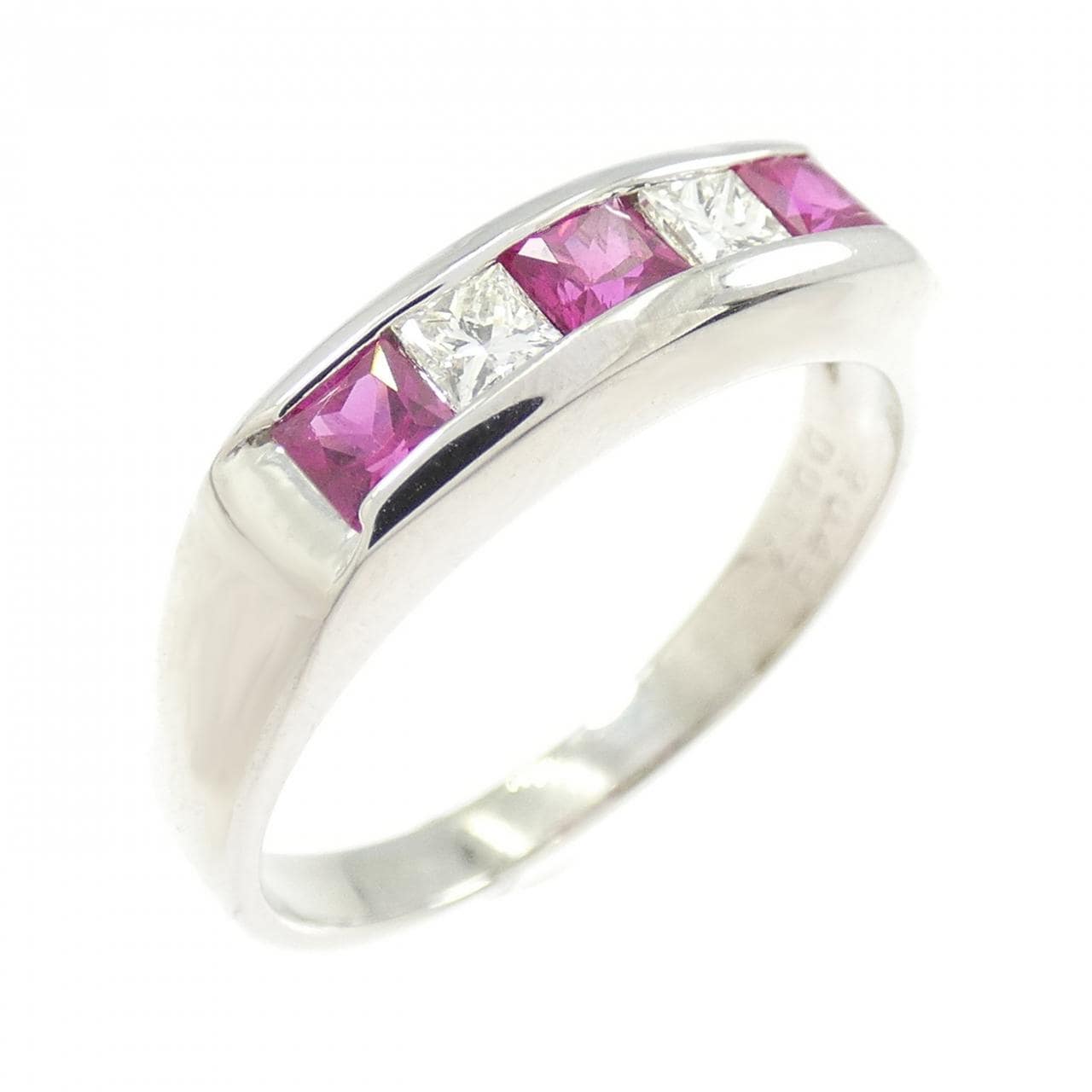 PT900 ルビー リング 0.48CT