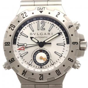 【ノーメンテナンス還元価格】ブルガリ ディアゴノプロフェッショナルGMT GMT40S/GMT40C5SSD SS 自動巻