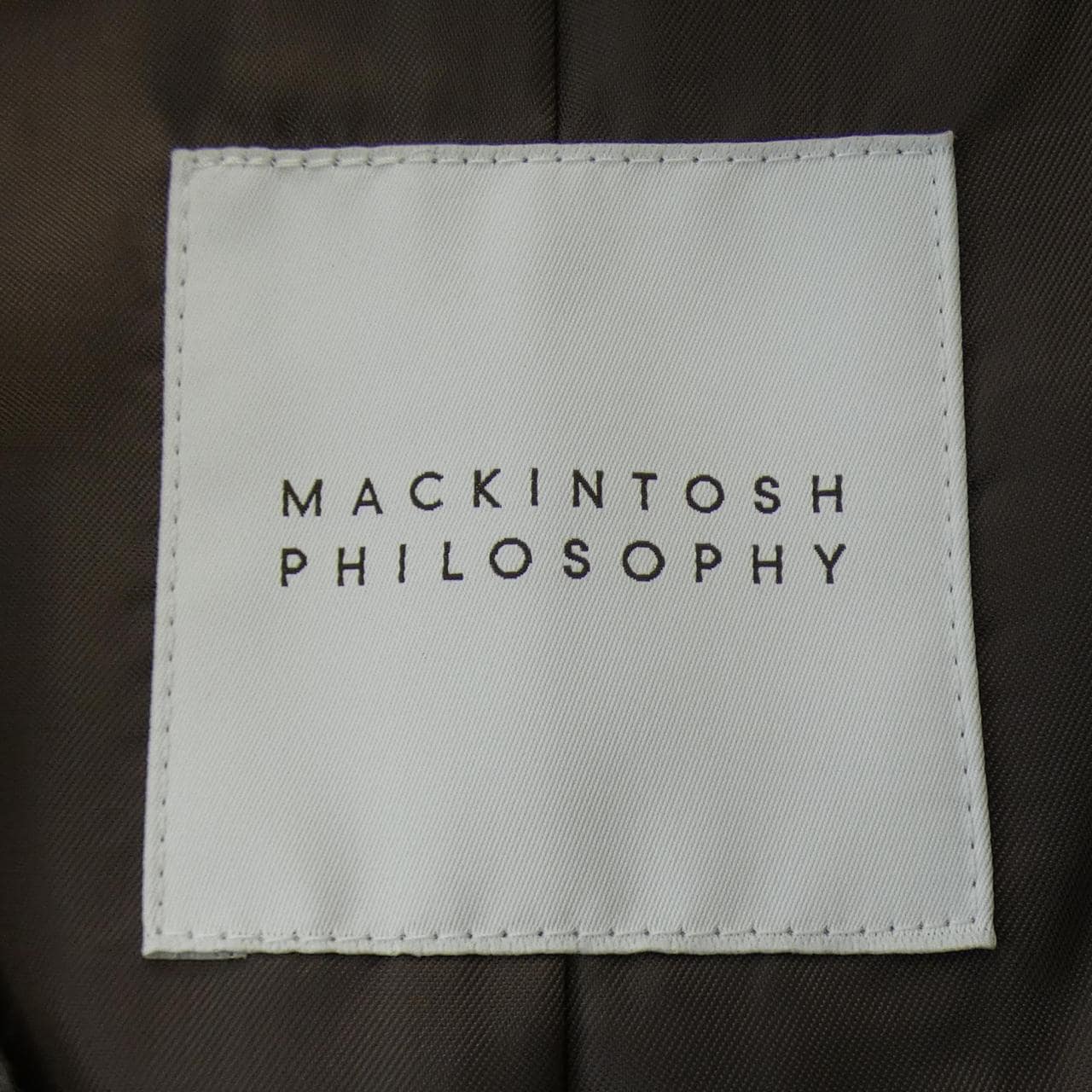 マッキントッシュフィロソフィー MACKINTOSH PHILOSOPH コート