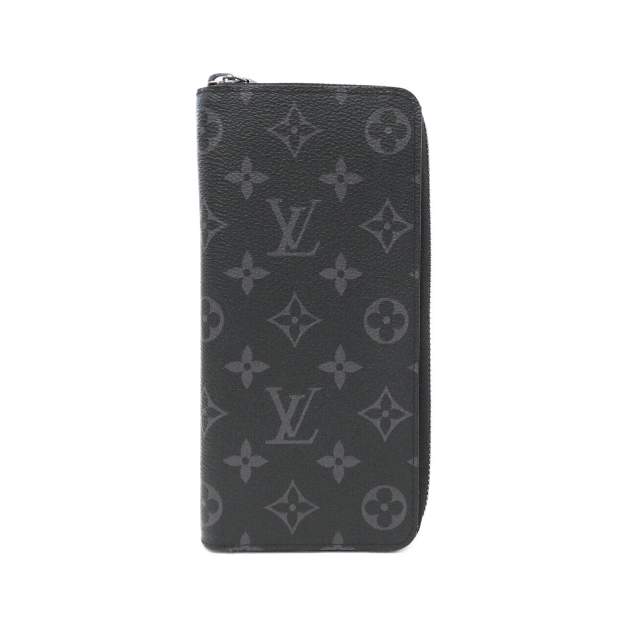 LOUIS VUITTON Monogram Eclipse拉链钱包竖版M62295 钱包