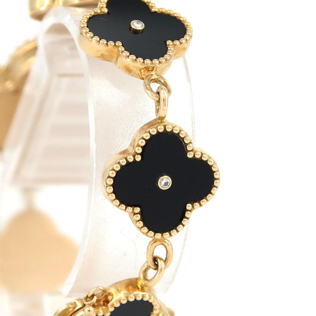 ヴァンクリーフ&アーペル アルハンブラ YG･4P 122974 YG クォーツ