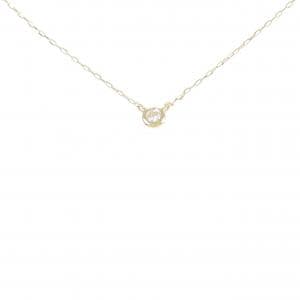 【リメイク】K18YG ダイヤモンド ネックレス 0.05CT