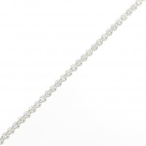 K18WG ダイヤモンド ブレスレット 1.00CT