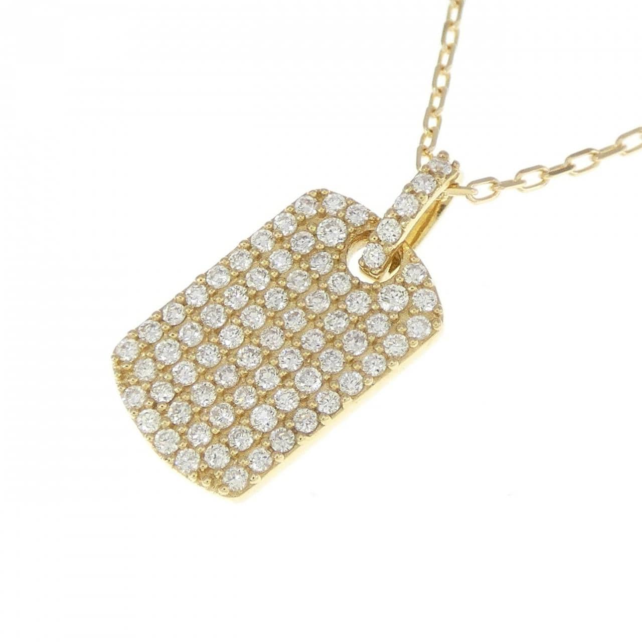 【新品】K18YG ダイヤモンド ネックレス 0.31CT