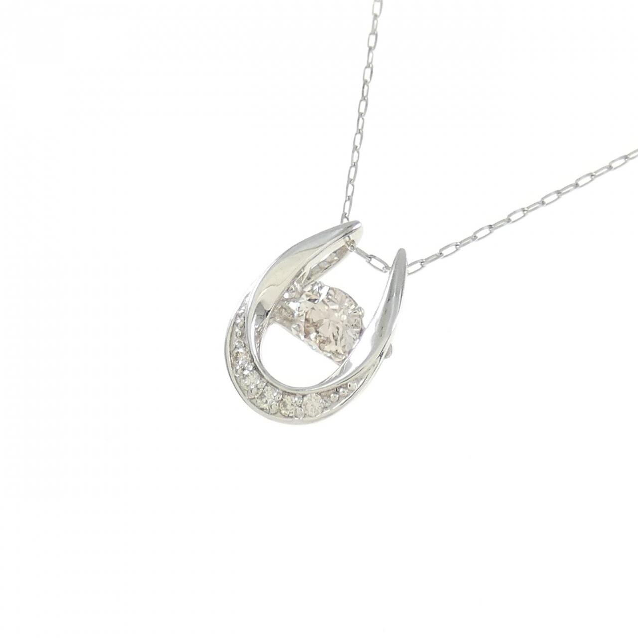 【新品】PT900 ダイヤモンド ネックレス 0.185CT