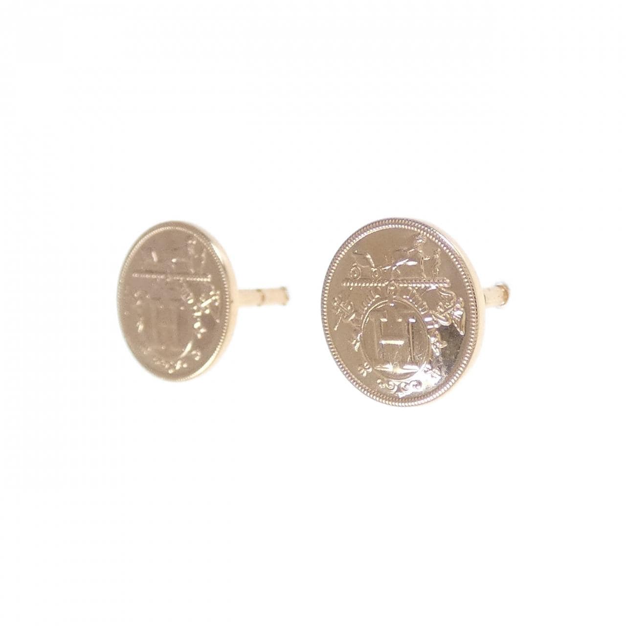 HERMES Exlibris TPM 耳環