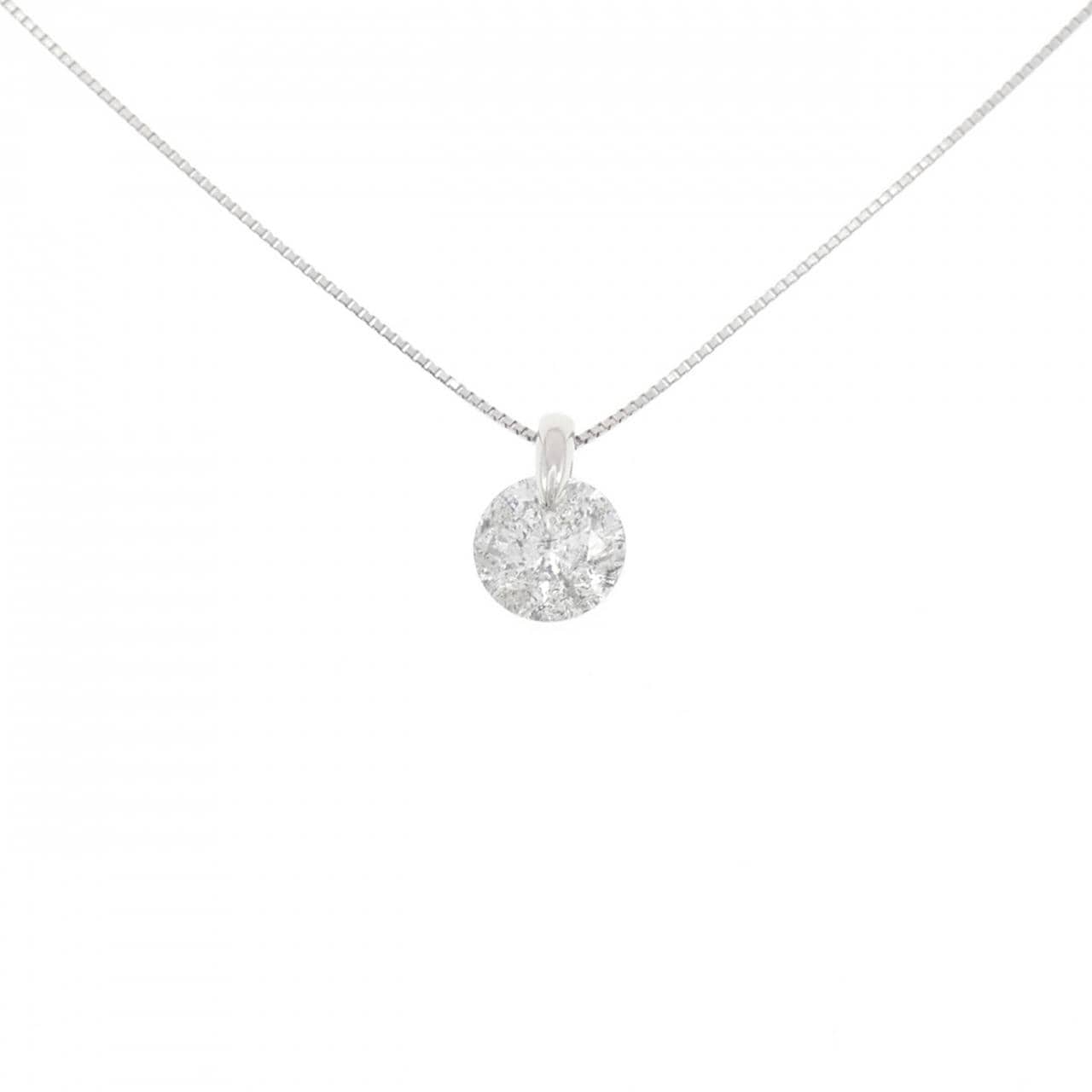 PT900/PT850 ダイヤモンド ネックレス 2.161CT