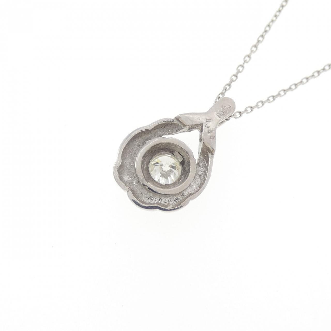 PT900/PT850 ダイヤモンド ネックレス 0.20CT