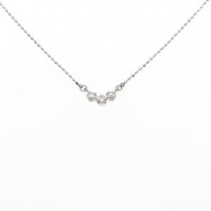 PT900/PT850 ダイヤモンド ネックレス 0.06CT
